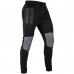 Men Running Sweatpants Color Block Zipper Pocket Outdoor Training Sport Pants