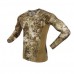 Outdoor Tactical Camouflage Tight Speed Dry T-shirt Mens Elastic Wicking Long Sleeved T-shirt