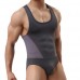 Men's Sexy Bodysuit Wrestling Onesie Transparent Mesh Lingerie Wrestling Leotard Hot Body Suits