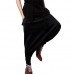 Men Casual Drape Drop Crotch Training Pants Harem Hip Hop Pants Baggy Trouser