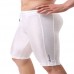 Mens Casual Mesh Breathable Skinny Legging Sport Board Shorts Swimwear