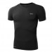 Men Round Collar Fitness Running Tights Short Sleeves T-shirt High Elastic Quick Dry Breathable Top Tees