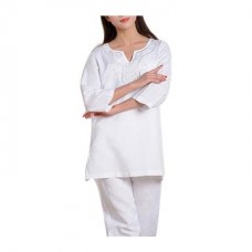 Women Fitness Yoga Suit Cotton Linen Embroidery Yoga Clothing Set Meditation Sportswear