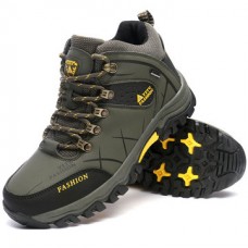 Mens Big Size Trail Hiking Boots Waterproof Athletic Non Slip Outdoors Shoes