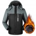 Unisex Waterproof Ski Snowboard Coats Outdoor Winter Drying Sun Protection Camping Hiking Warm Jacket